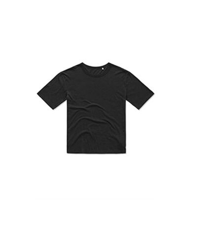 Stedman Mens Organic Slub T-Shirt (Black Opal) - UTAB368