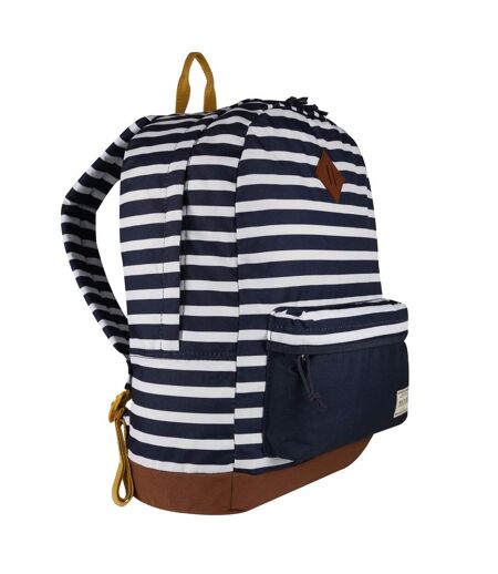 Sac à dos stamford taille unique bleu marine à rayures Regatta