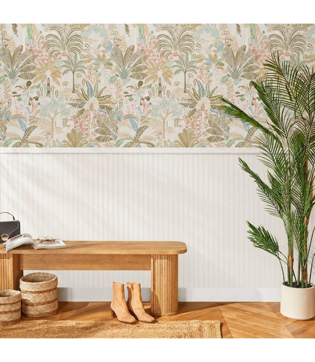 Papier Peint Pré-encollé Mathis 53x1000cm Multicolore-4