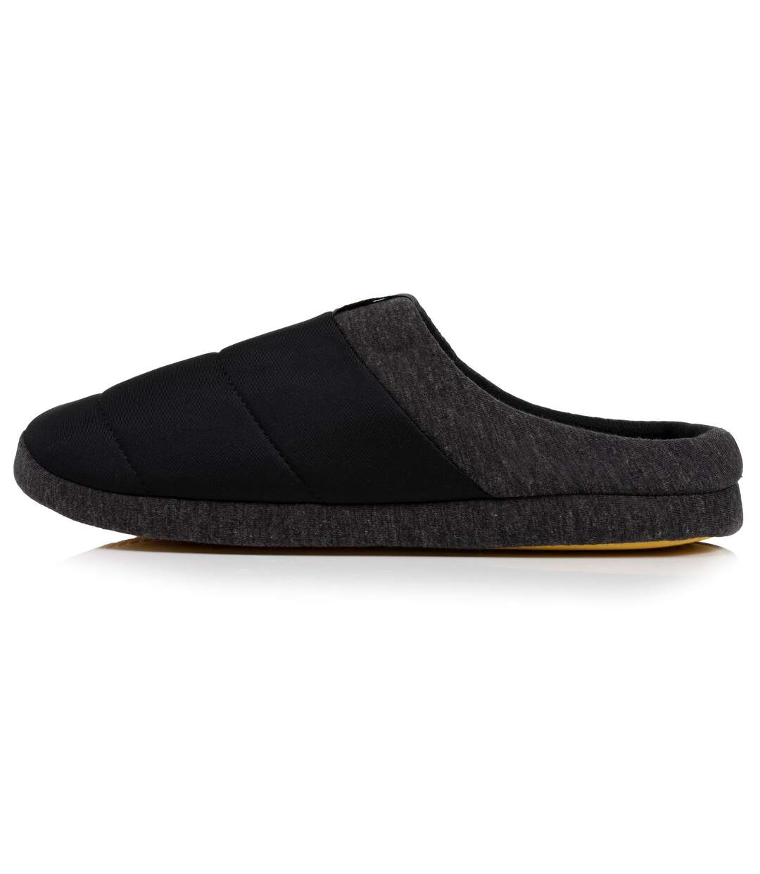 Isotoner Chaussons extra-light Mules homme nylon, semelle gomme ultra souple-3