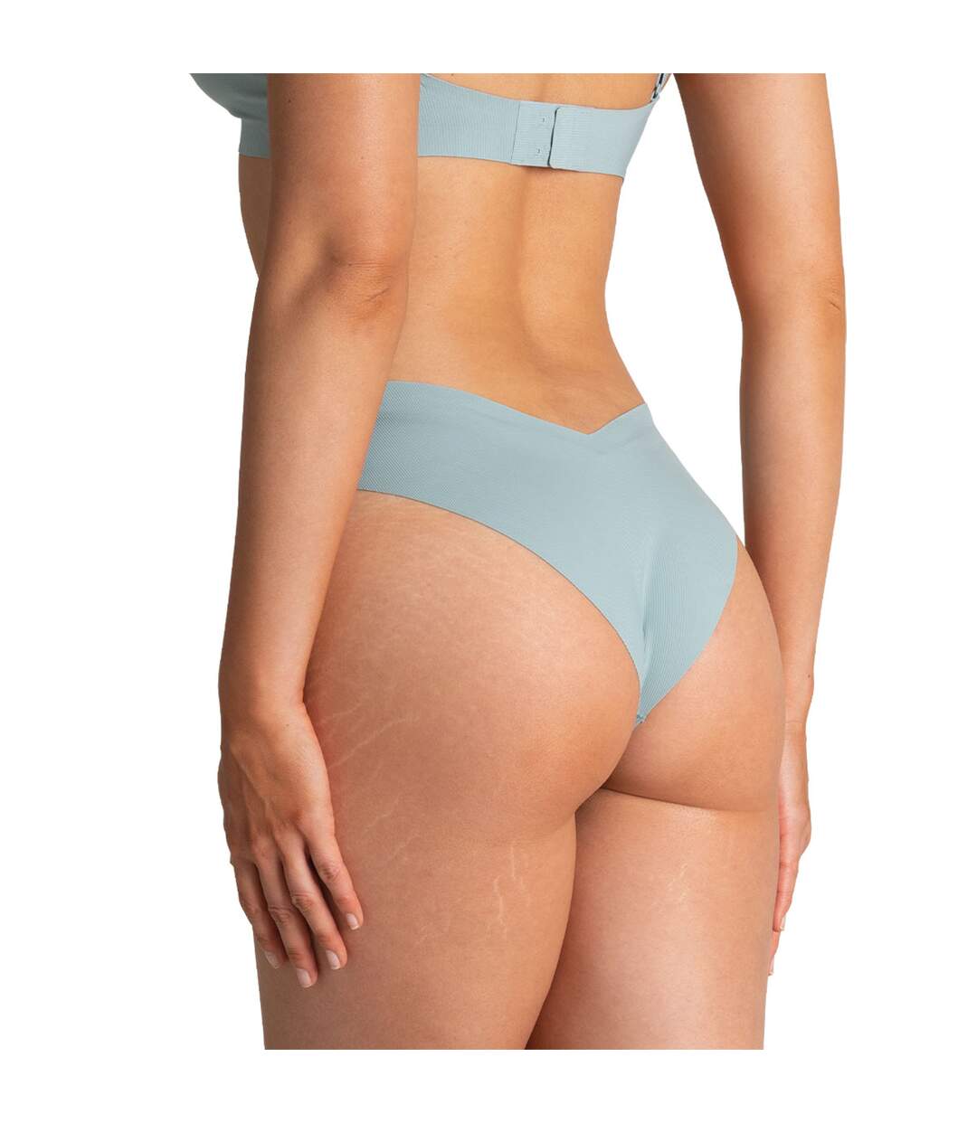 Slip brésilien sans coutures femme Essentiel-3