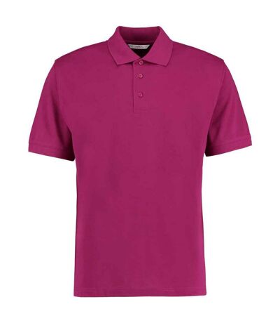 Polo klassic homme magenta Kustom Kit