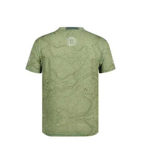 Mens Trail Performance Running T-shirt Olive Karrimor