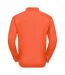 Russell Europe - Sweatshirt avec col et boutons - Homme (Orange) - UTRW3275
