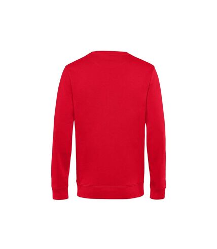 B&C Sweat organique à col ras du cou pour hommes (Rouge) - UTBC4691