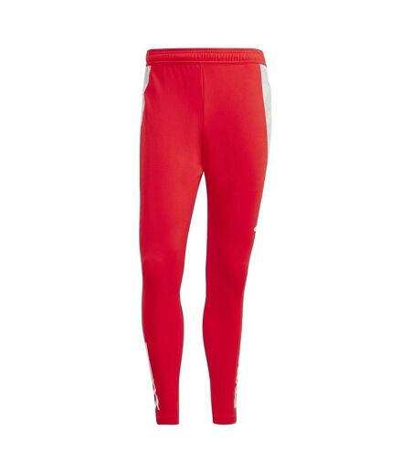 Mens Tiro 24 Tracksuit Bottoms Vivid Red Adidas
