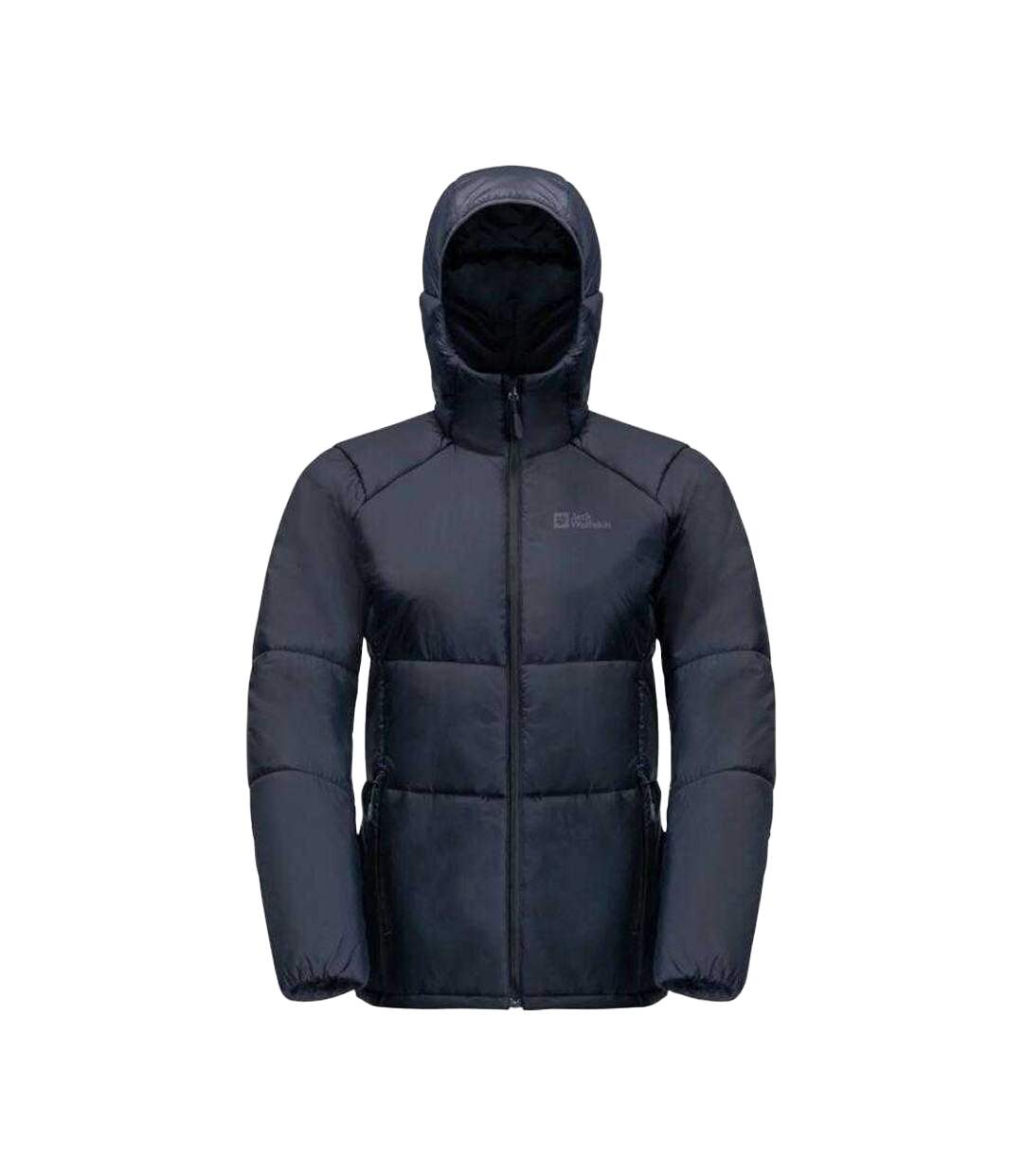Doudoune Matelassée Bergland Ins Femme Bleu Marine Foncé Jack Wolfskin-2