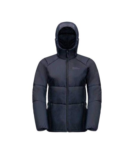 Doudoune Matelassée Bergland Ins Femme Bleu Marine Foncé Jack Wolfskin
