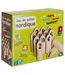 Jeu de Quilles en Bois Nordique 21cm Naturel-5