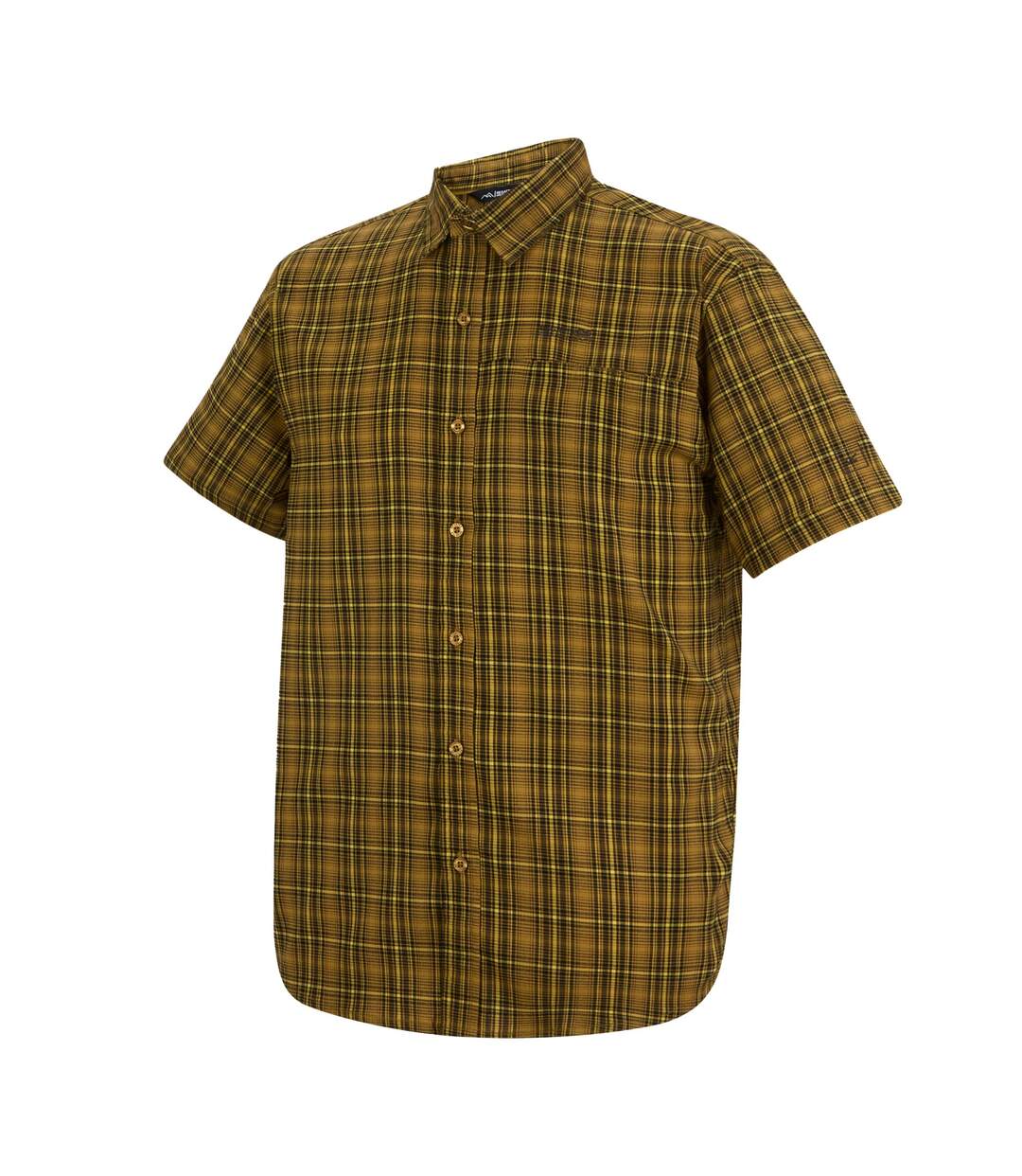 Chemise Motif/style À Carreaux Begarno Homme Jaune Vieil Or Regatta-4