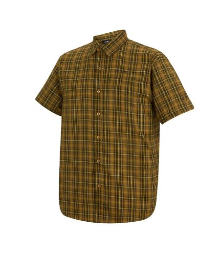 Chemise Motif/style À Carreaux Begarno Homme Jaune Vieil Or Regatta