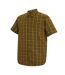 Chemise Motif/style À Carreaux Begarno Homme Jaune Vieil Or Regatta-4