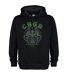 Unisex Adult Cbgb Snake Logo Hoodie Black Amplified-1