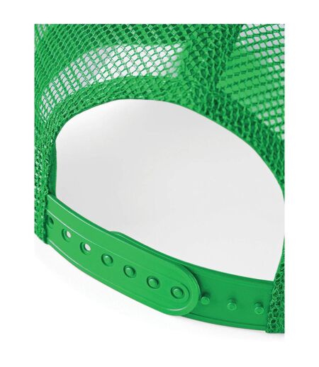 Casquette Trucker Adulte Vert Blanc Beechfield