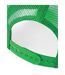 Casquette Trucker Adulte Vert Blanc Beechfield-3