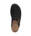 Mens Trek Suede Open Back Mules Black Clarks Originals-4