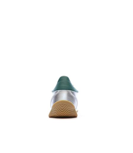 Baskets argent/vert femme adidas country