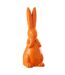 Statue Lapin Extérieur Wyatt 50cm Orange-1