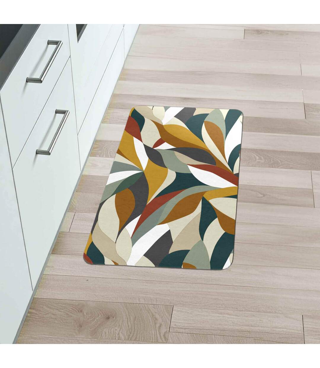 Tapis de Cuisine Mousse Swan Swan 45x75cm Jaune-2