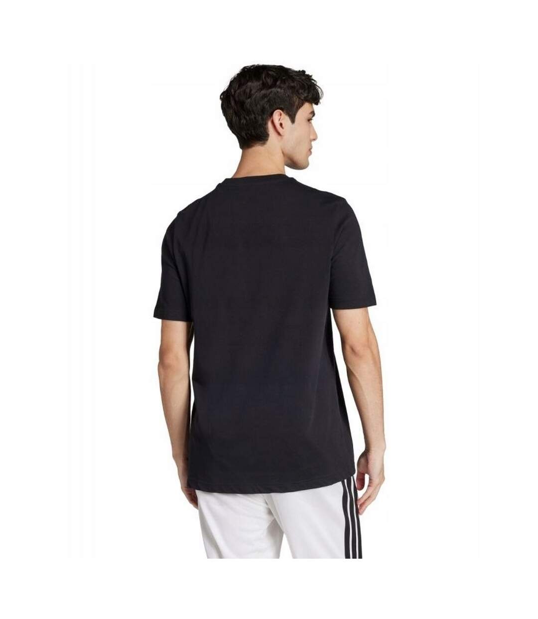 T-shirt Style Contour Graphique Homme Noir Adidas-3