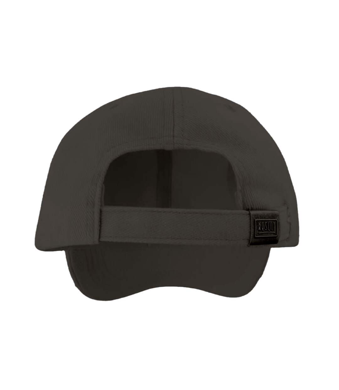 Casquette à profil bas en coton pour enfants noir Result Headwear-2