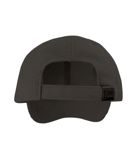 Casquette à profil bas en coton pour enfants noir Result Headwear