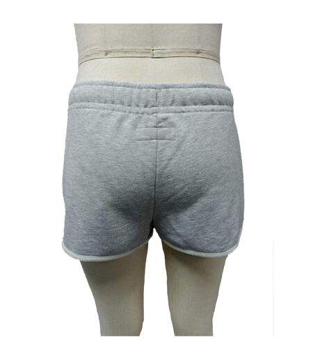 Short De Jogging Motif/style Courbé Femme Gris Chiné Chiné Jack Wills