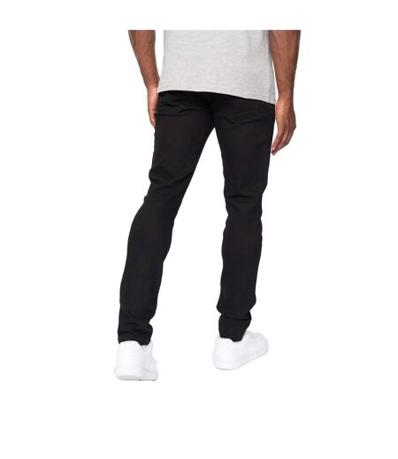 Jean Barbeck Homme Noir Uni Crosshatch