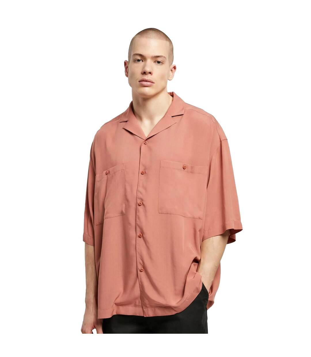 Chemise De Vacances Homme Terre Cuite Urban Classics-3