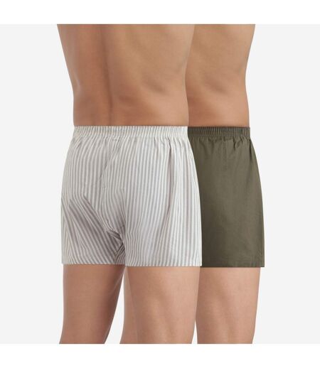 Lot de 2 Caleçons Coton Stretch
