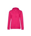 B&C Womens/Ladies Organic Hoodie (White)