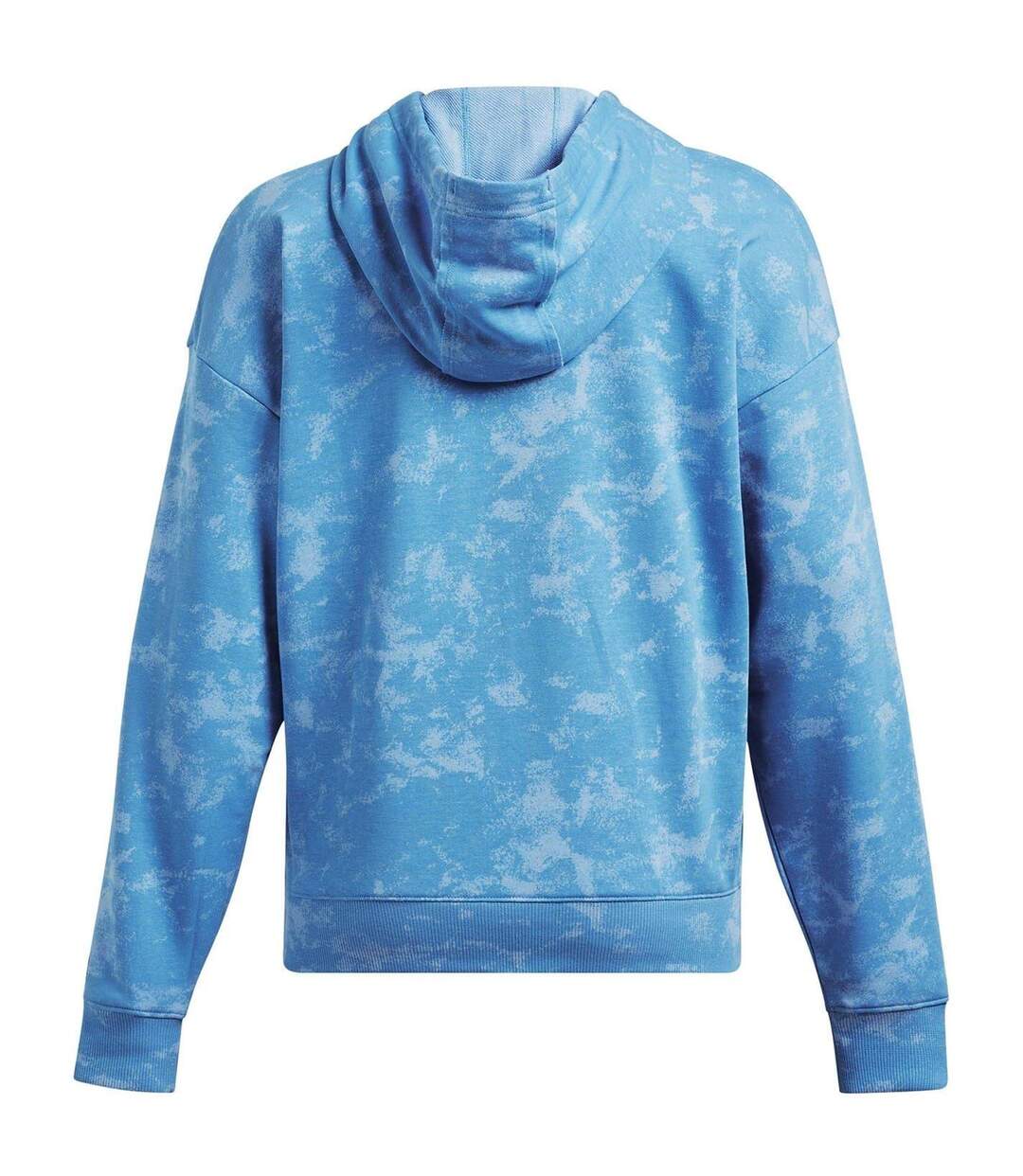Sweat À Capuche Motif/style Tie-dye Femme Bleu Under Armour-3