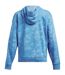 Sweat À Capuche Motif/style Tie-dye Femme Bleu Under Armour-3