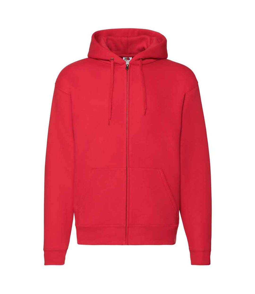 Veste À Capuche Premium Adulte Rouge Fruit Of The Loom-1