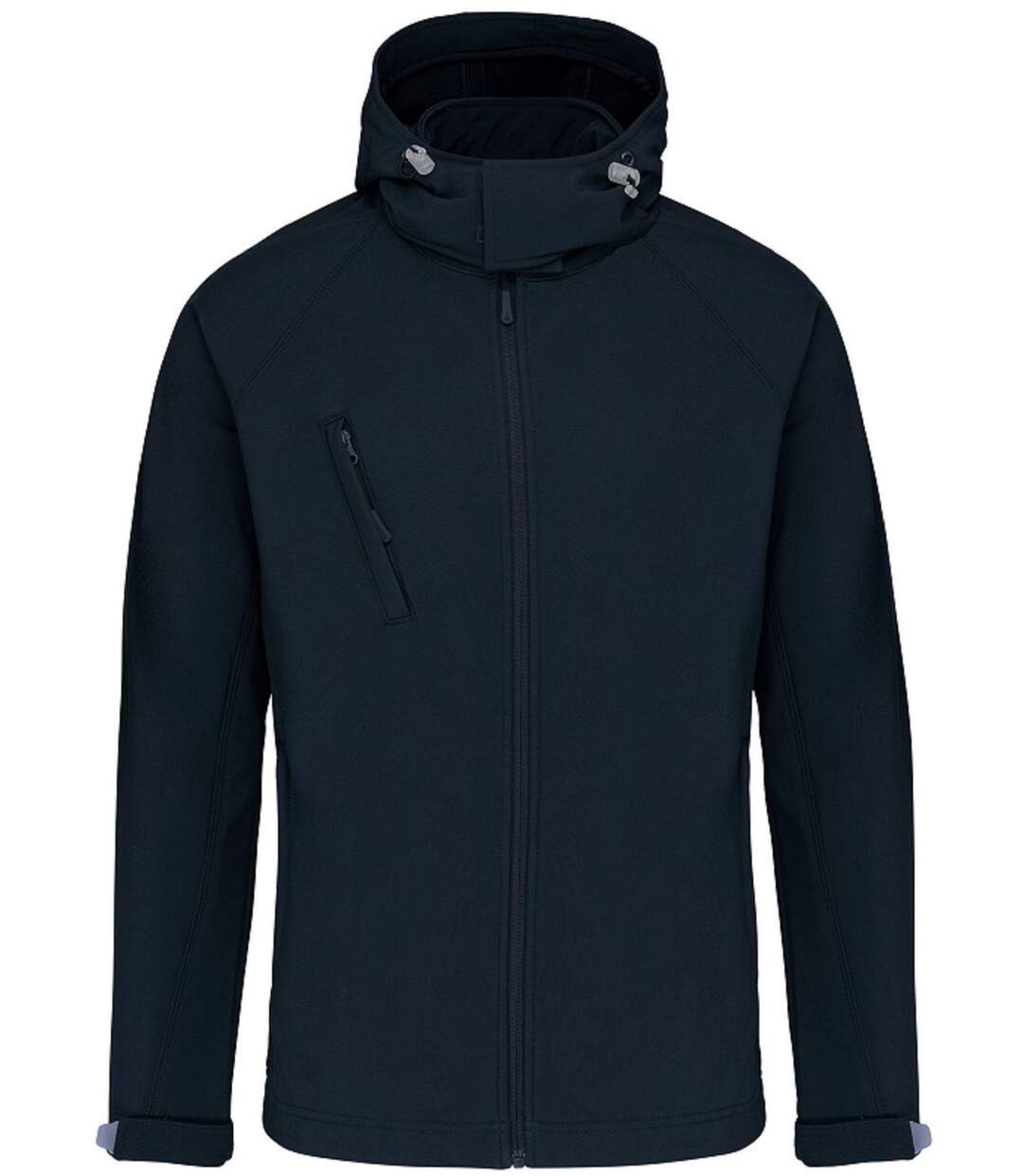 Veste softshell à capuche amovible - Homme - K413 - bleu marine