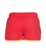 Short rétro femme rouge / jaune Skinni Fit