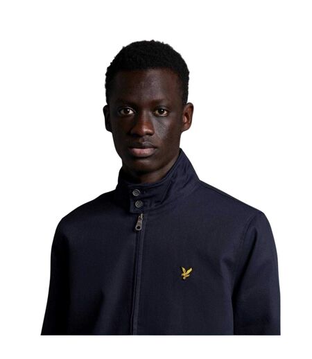 Mens Full Zip Harrington Jacket Navy Lyle & Scott