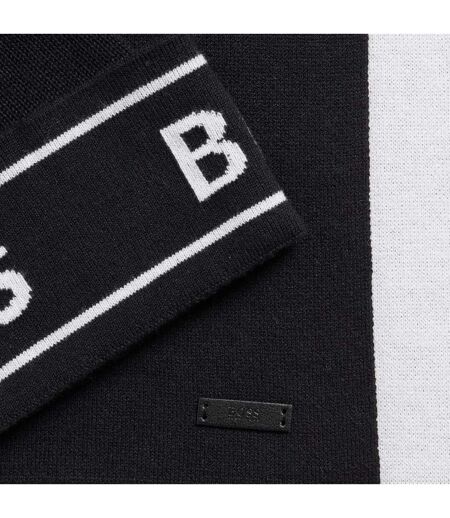 Ulfino Hat And Scarf Set One Size Black Hugo Boss