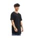 T-shirts Motif/style Façonné Homme Noir Blanc Urban Classics-4