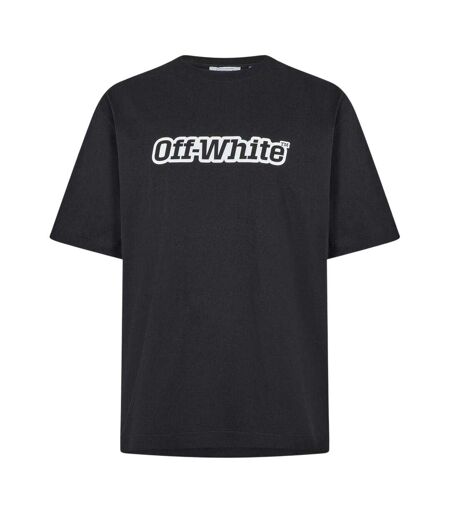 T-shirt Outline Skate Homme Noir Blanc Off White