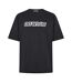 T-shirt Outline Skate Homme Noir Blanc Off White-1