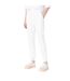 Womens/ladies Cotton Blend Trousers White Armani Exchange-3