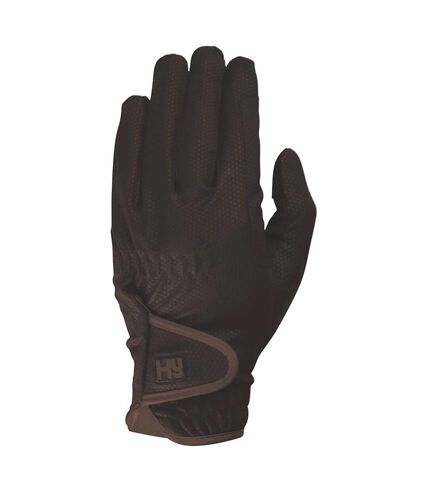 Hy5 Unisex Cottenham Elite Riding Gloves (Brown)