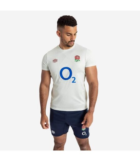 Umbro Mens 23/24 England Rugby Warm Up Jersey (Foggy Dew)