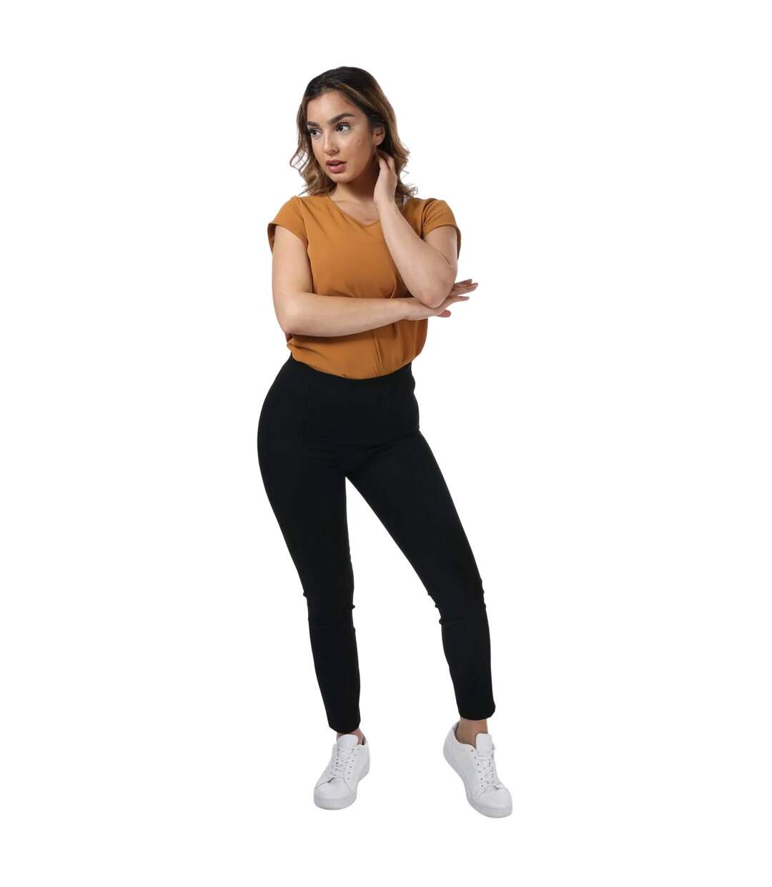 Pantalon Essential Femme Noir Tommy Hilfiger-1