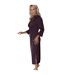 Robe Chemisier Mi-longue Femme Pourpre AX Paris-4