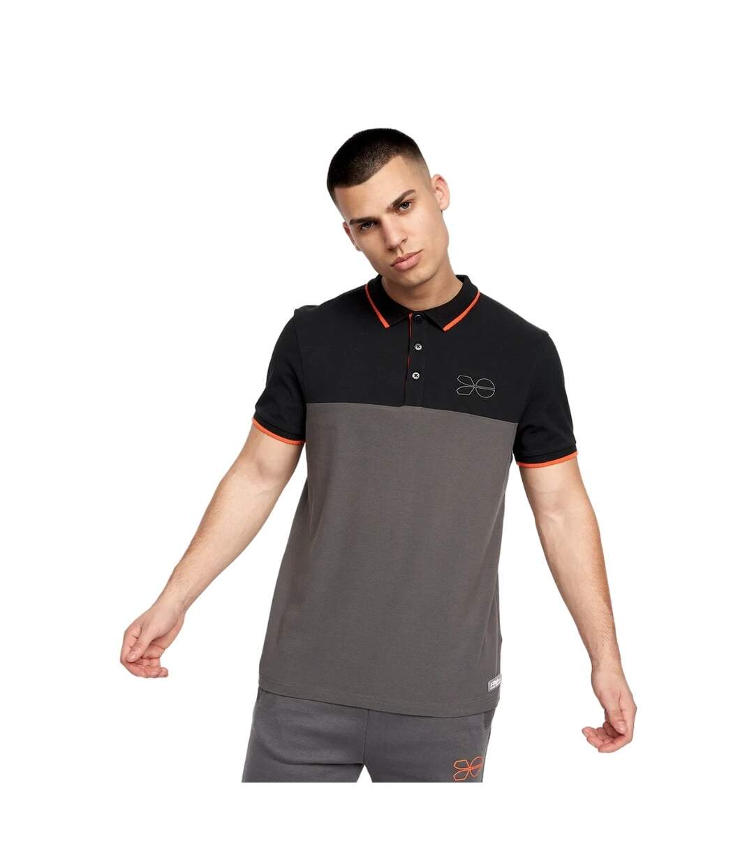 Crosshatch Mens Mellowfare Polo Shirt (Black)