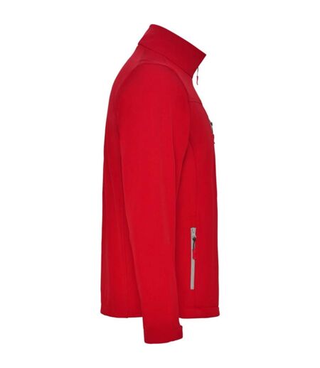 Veste Softshell Antartida Homme Rouge Roly