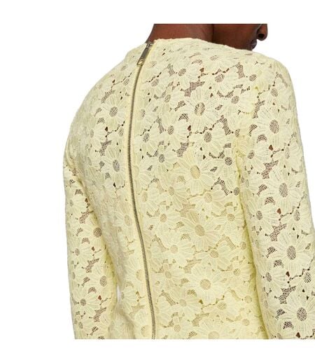Robe Drealina Femme Jaune Boss
