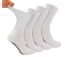 4 Paires Chaussettes Diabétiques Antidérapantes, Chaussettes Bambou Extra Large-1